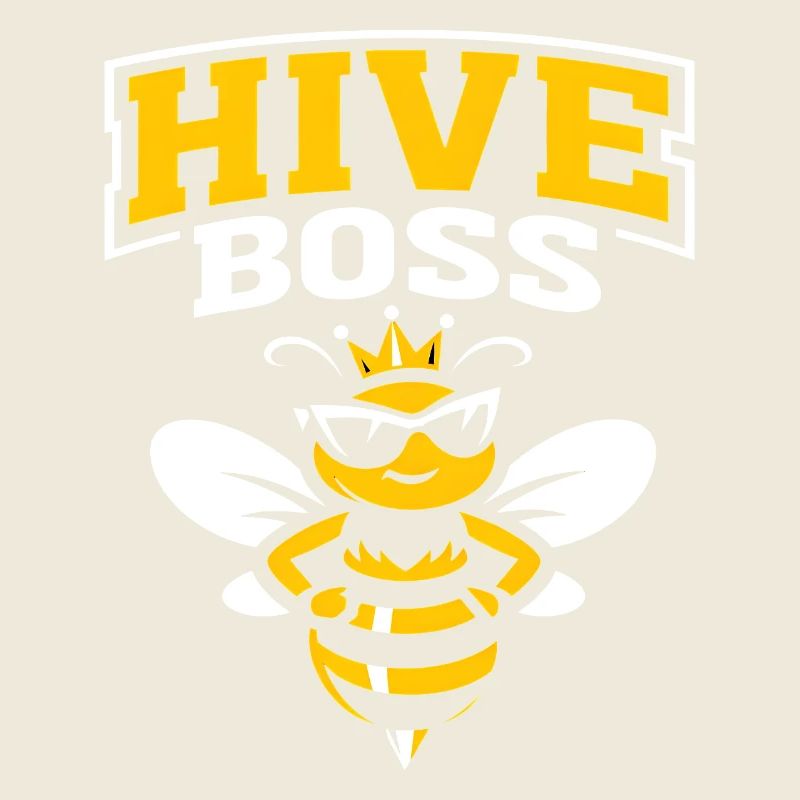 Funny Bee Beekeeper King