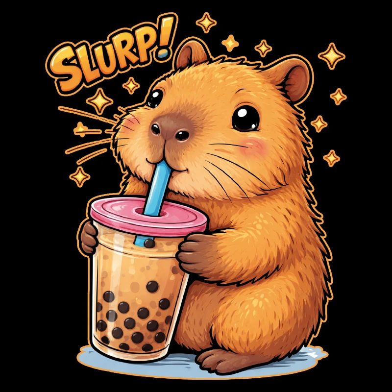 Capybara Bubble Tea