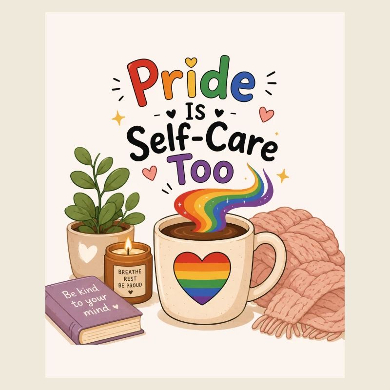 Pride et Soin de soi Arc en Ciel