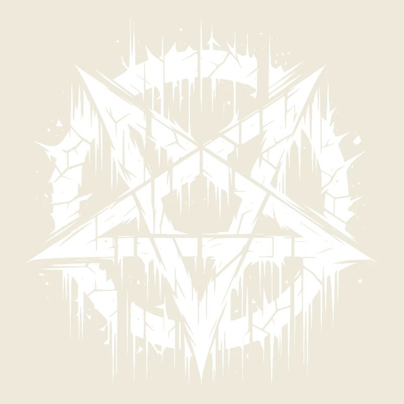 Torn Pentagram Occult Sign
