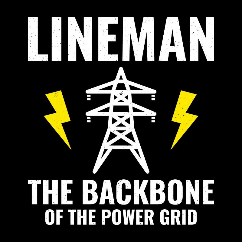 Lineman Backbone Stromnetz Elektrizitätswerk