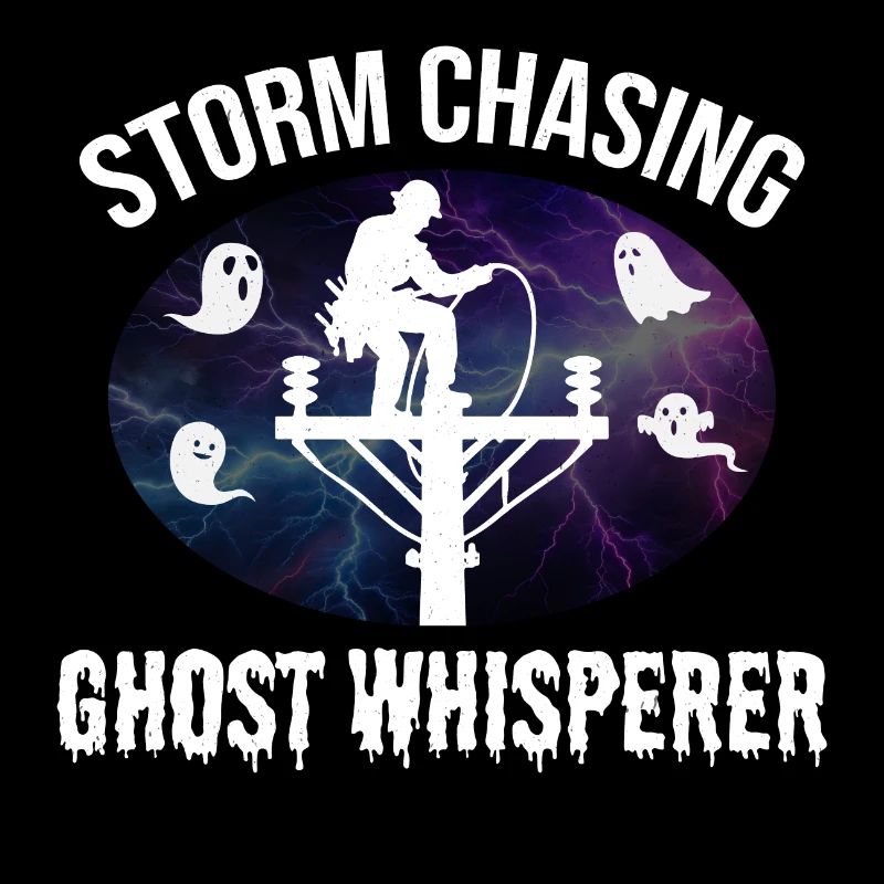 Storm Chasing Ghost Whisperer – Lineman Halloween
