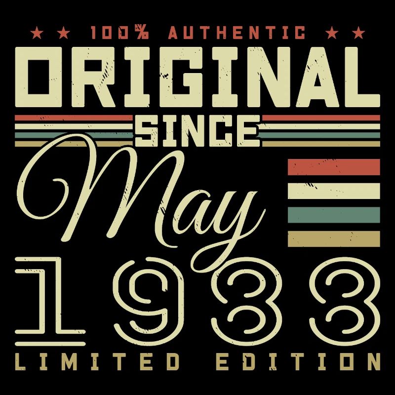 Cadeau Anniversaire Mai 1988, Gift May 1988