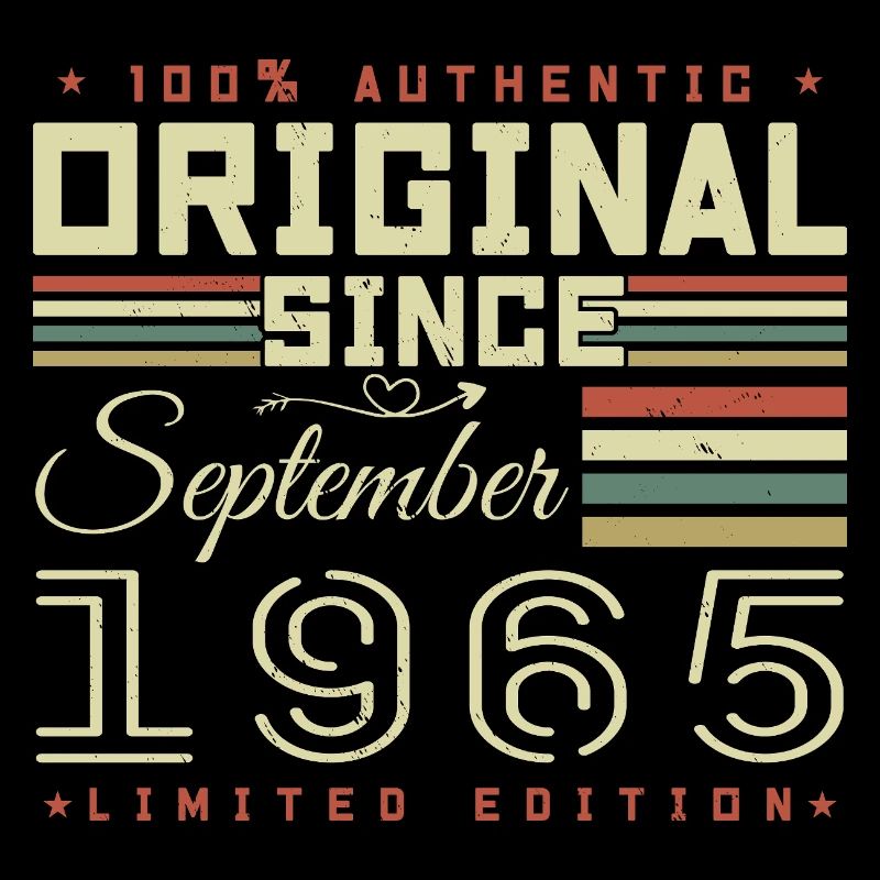 Septembre 1965 septembre 60e anniv édition limitée
