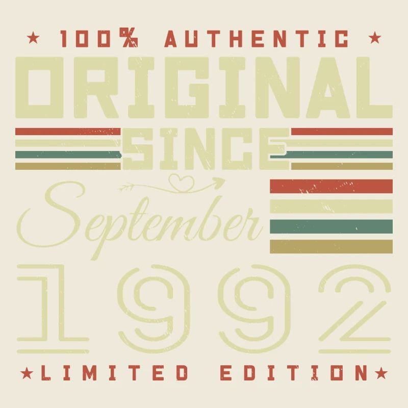 September 1992 33. September Jubiläum Limitierte Auflage
