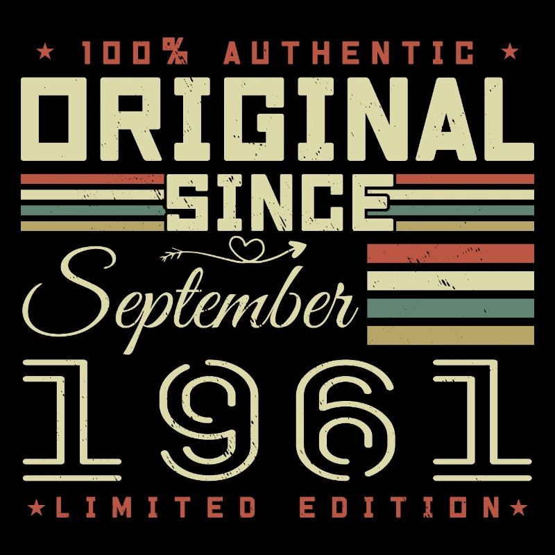 Septembre 1961 septembre 64e anniv édition limitée