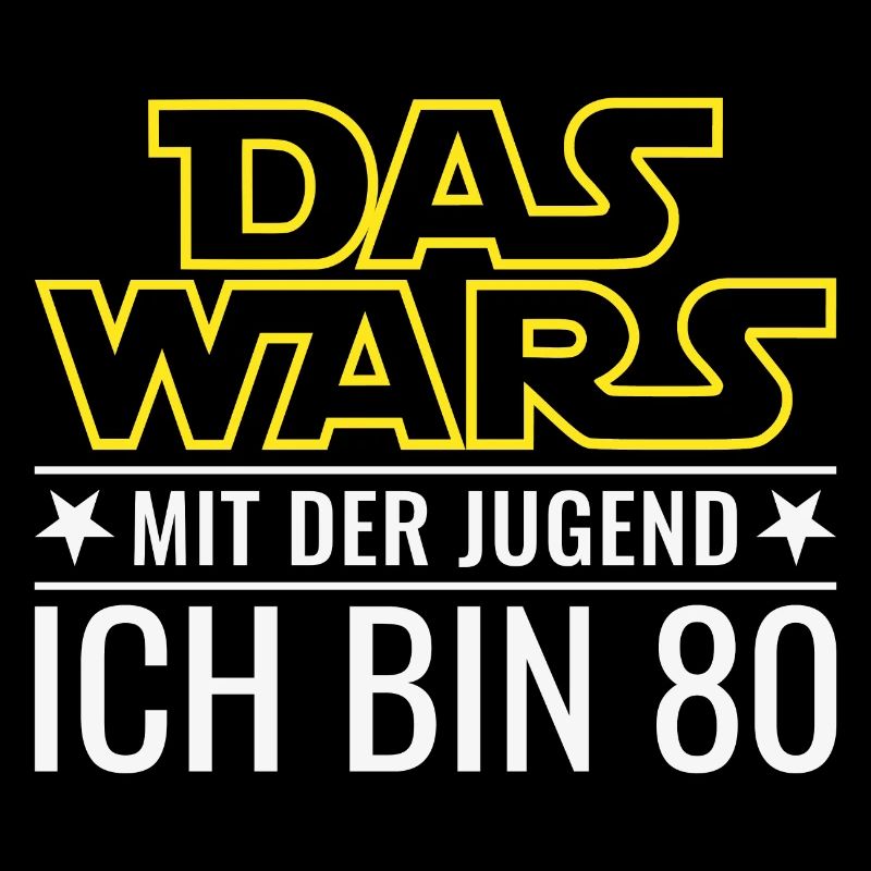 Das wars mit der Jugend - 80. Geburtstag Geschenk