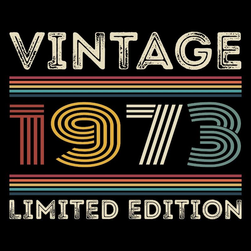 1973 Anniversaire 1973 Retro 1973 Cadeau 1973