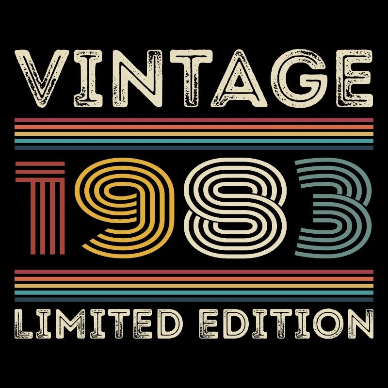 1983 Birthday 1983 Retro 1983 Gift 1983