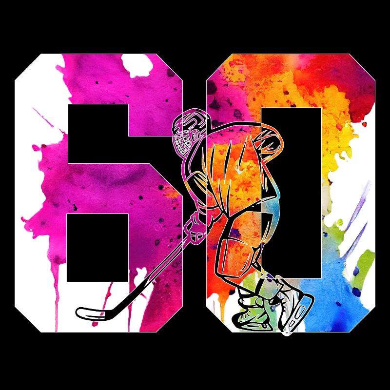 NUMMER 60 EISHOCKEY 60. GEBURTSTAG
