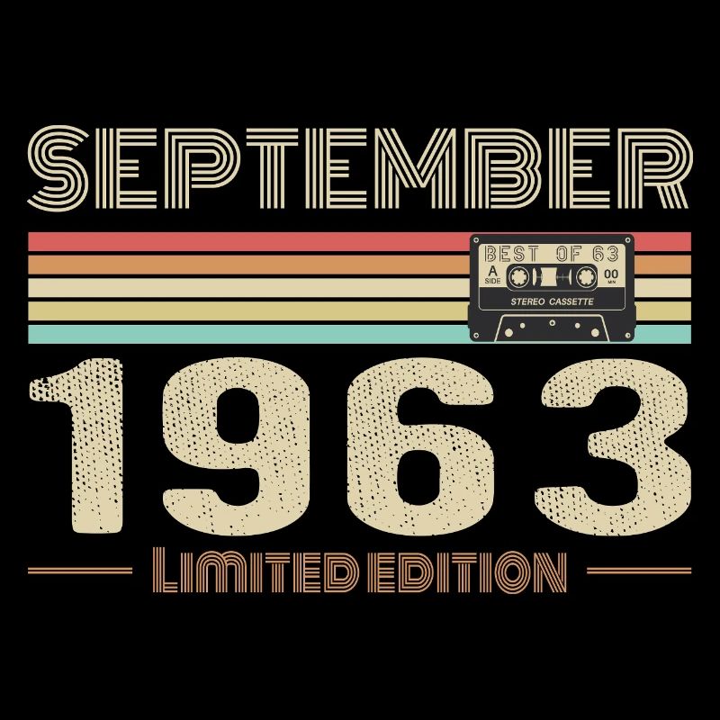 September 1963 Vintage Anniversary September 1963