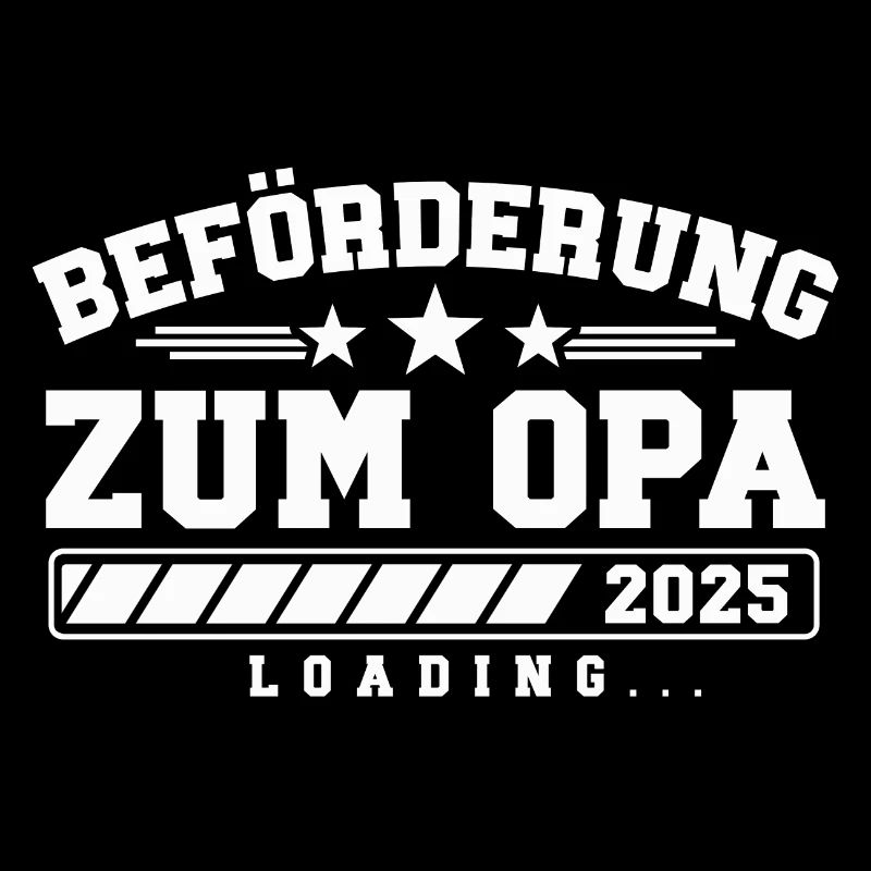 Beförderung zum Opa 2025 loading