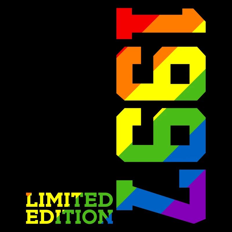 LGBTQ 1997 REGENBOGEN QUEER 28. GEBURTSTAG PRIDE