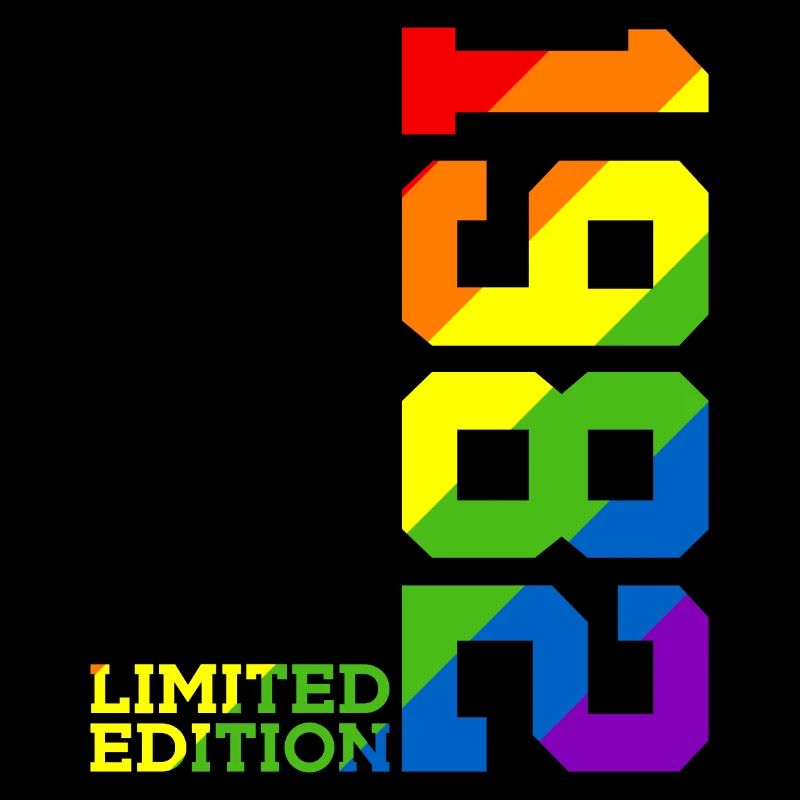 FIERTÉ DU 44E ANNIVERSAIRE QUEER ARC-EN-CIEL 1982