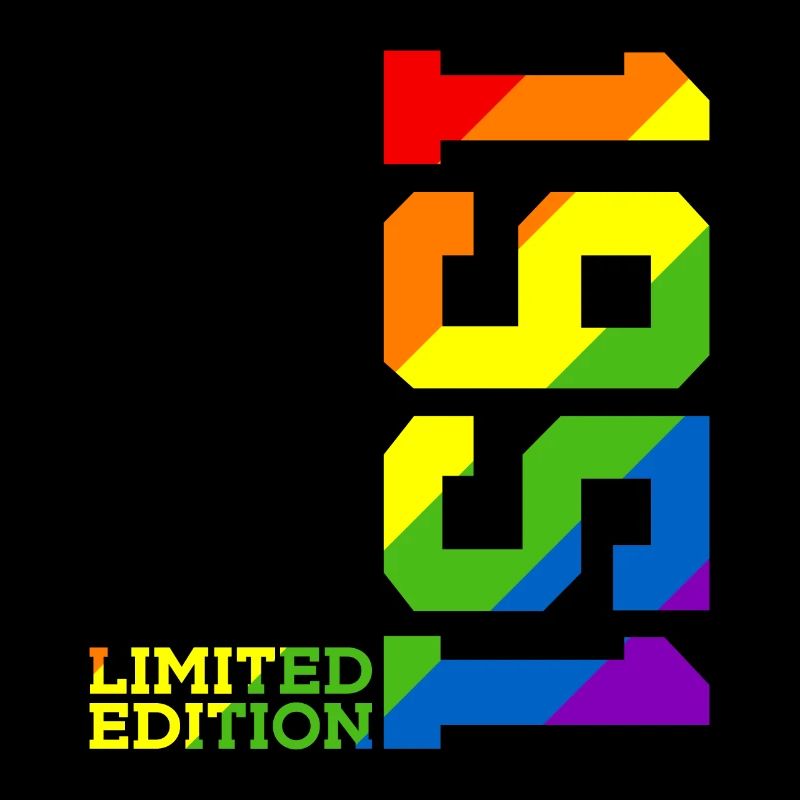LGBTQ 1951 REGENBOGEN QUEER 75. GEBURTSTAG PRIDE