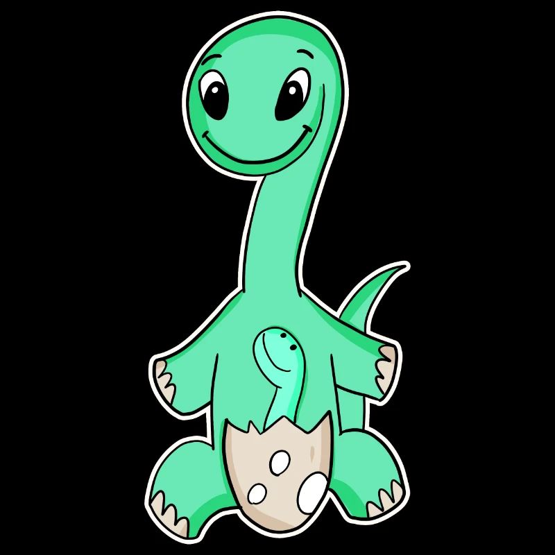 Dinosaurs with Baby Dinosaurs