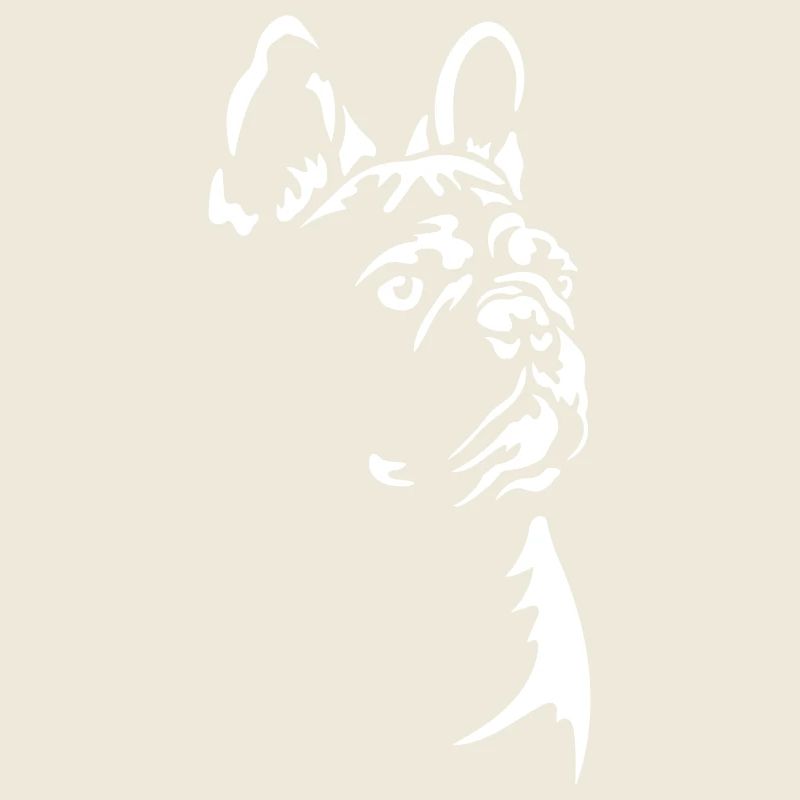 Tête de bouledogue français « Black Edition »