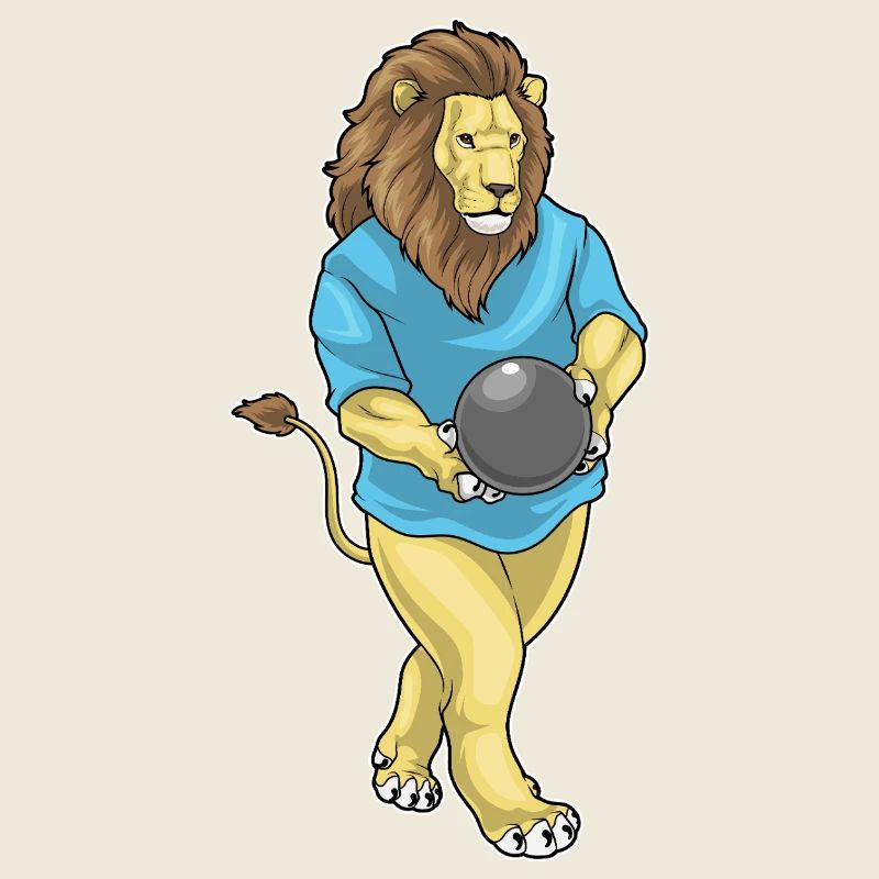 Lion Bowling Boule de bowling