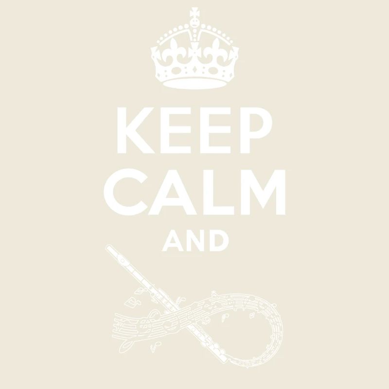 Keep Calm - Querflöte