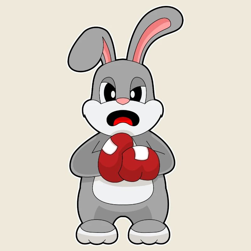 Bunny Boxer Boxing Gloves Boxing