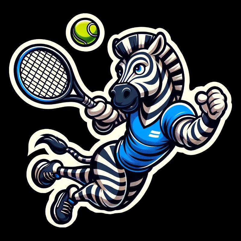 Zebra Tennis Pro - Serve and Play!
