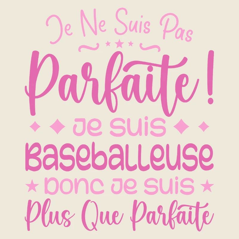 Baseballeuse plus que parfaite, métier de rêve