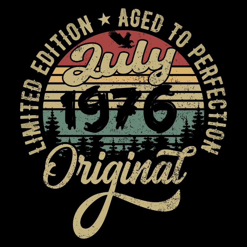 Geburtstag Juli 1976 juli 1976 July 1976