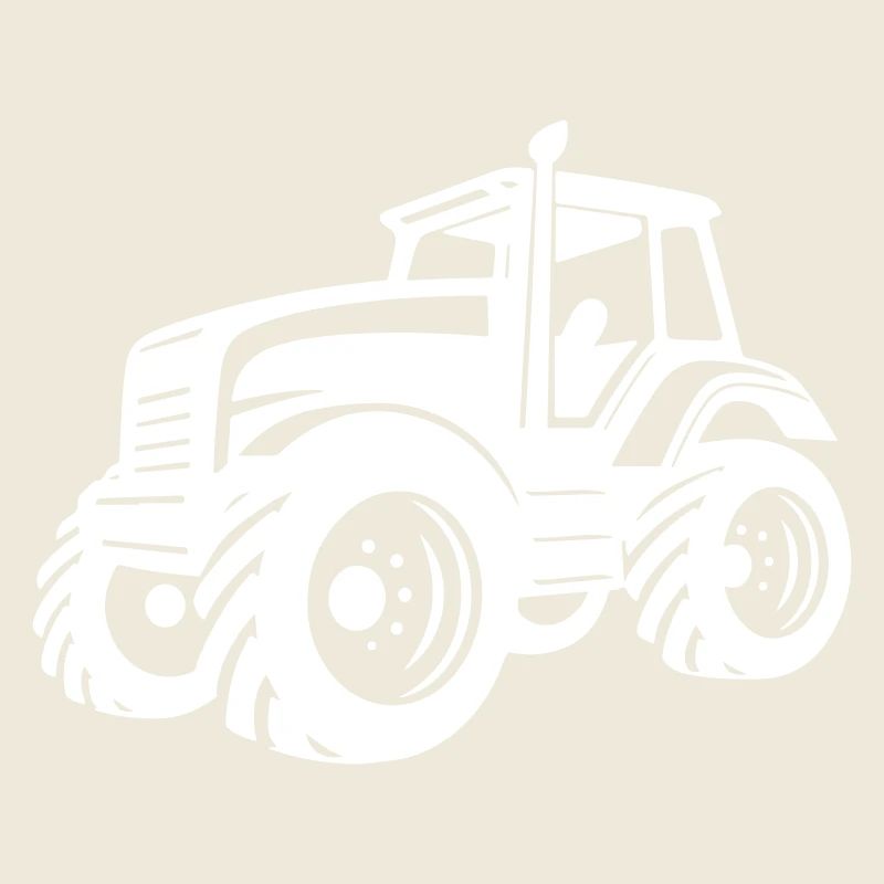 Tractor Farmer Icon
