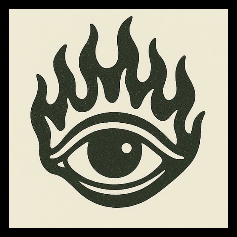 Oeil enflammé