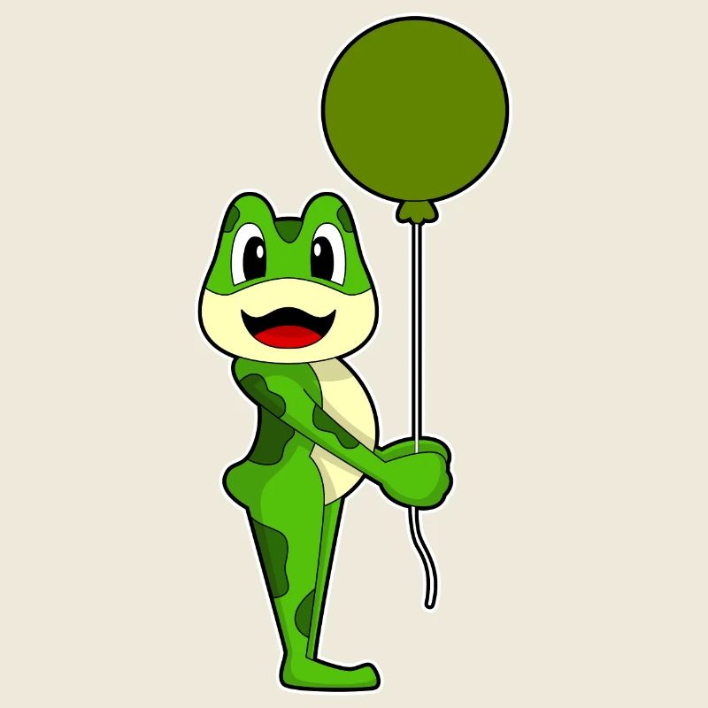 Frosch Luftballon