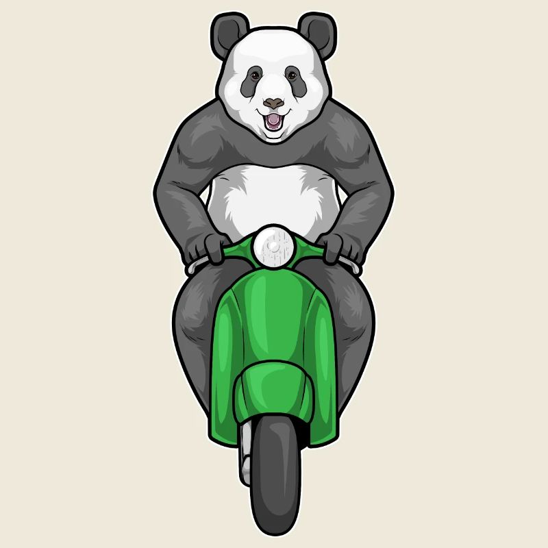 Panda Motorroller