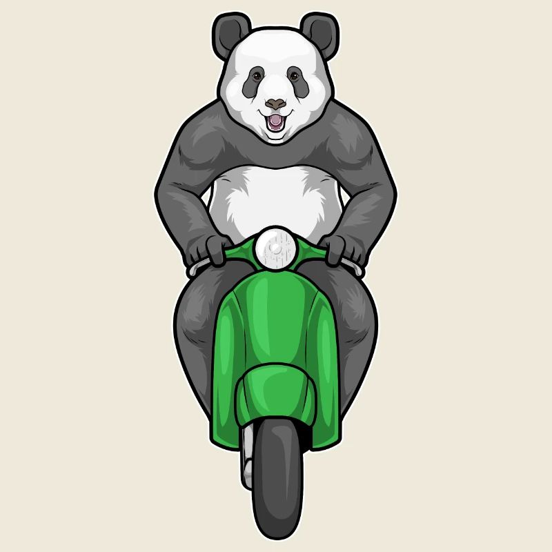 Panda Scooter
