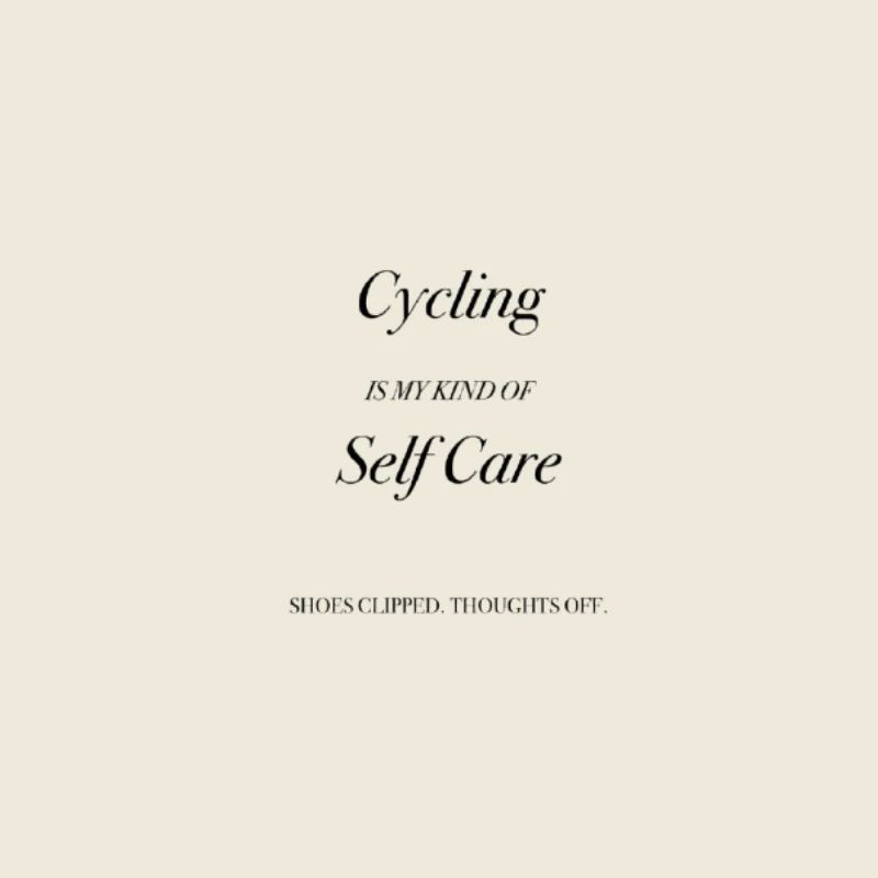 Cycling is Self Care
