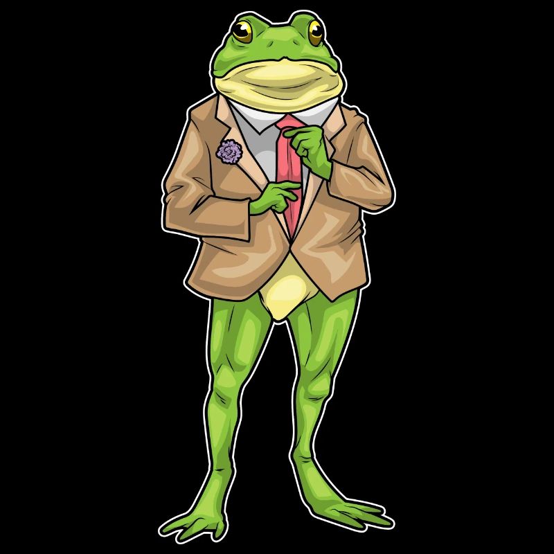 Frog Groom Jacket Wedding