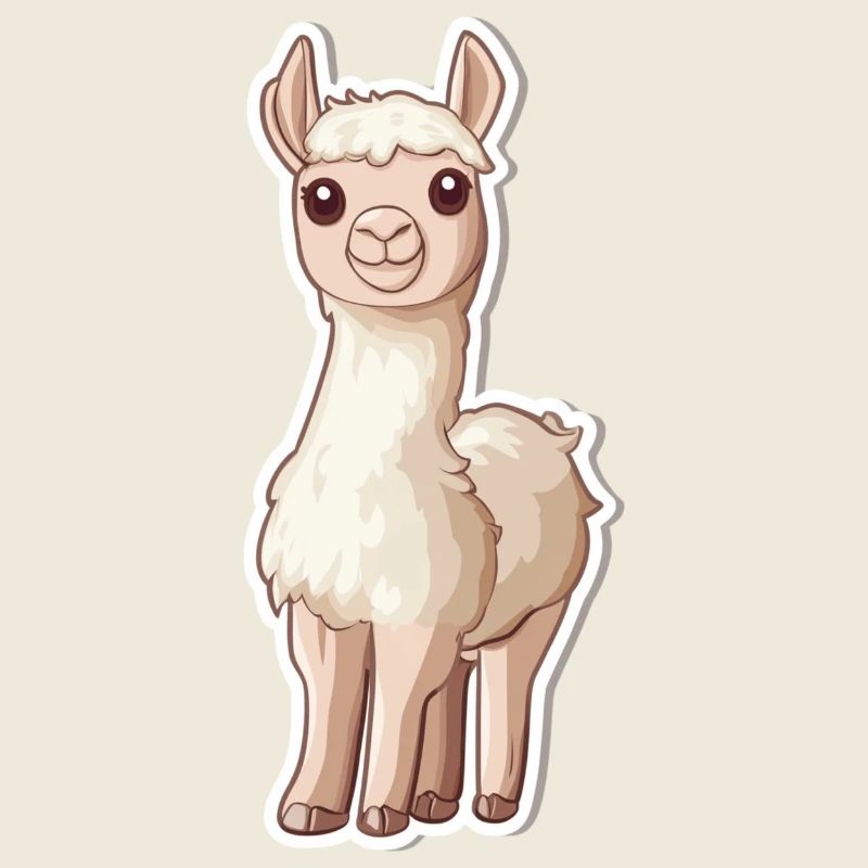 Llama Alpaca Llama Animal Gift