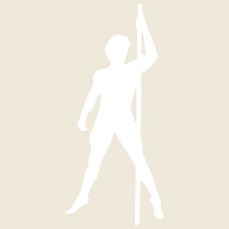 Men Silhouette Pole Dance Exotic Dance