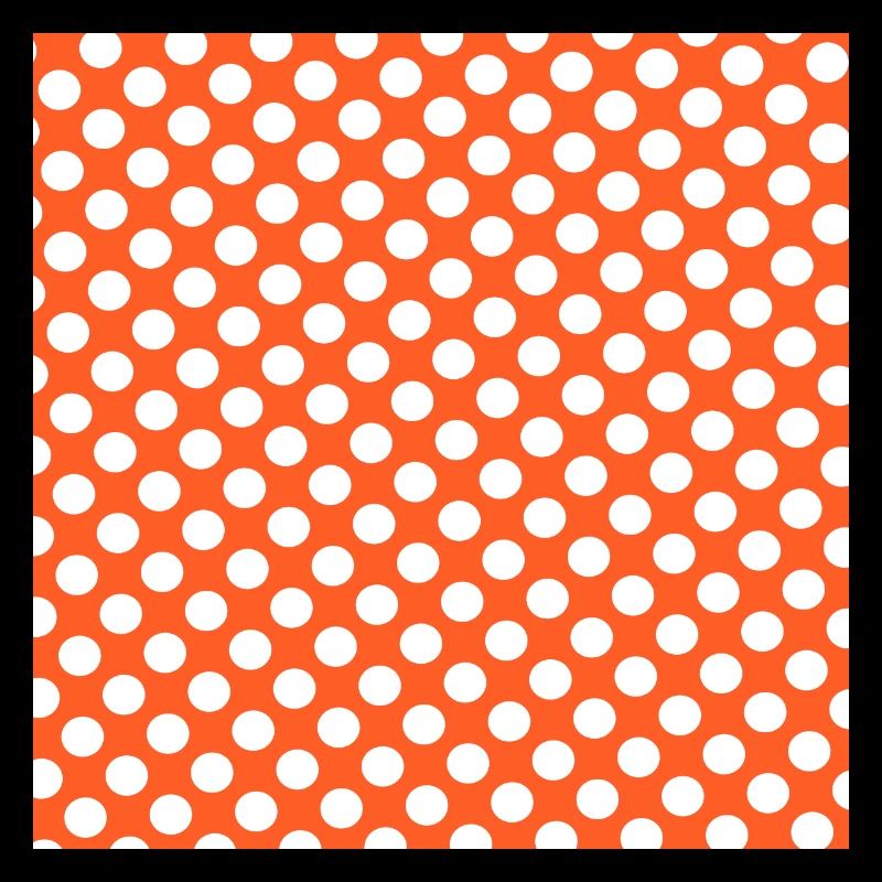 Motif de points d’arrière-plan à pois orange