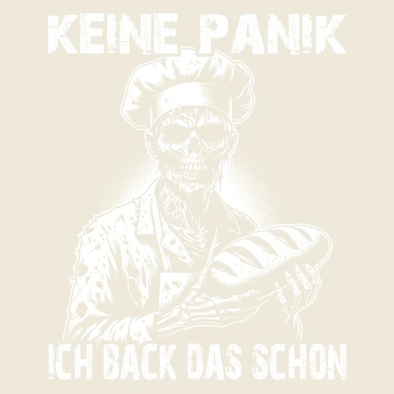 Zombie Bäcker gruseliger Bäcker