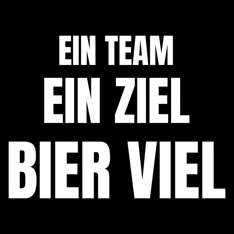 Ein Team, ein Ziel, Bier viel.