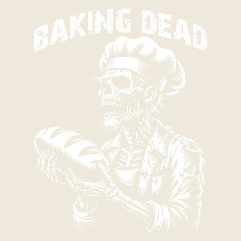Baking Dead Zombie Baker Creepy Baker