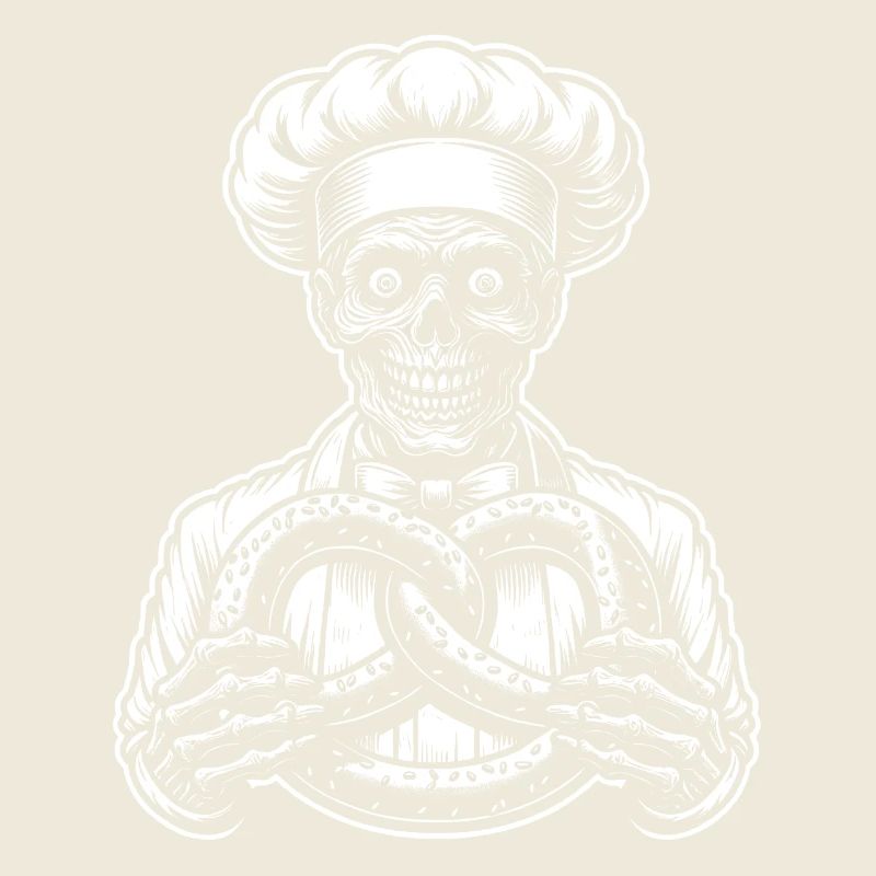 Zombie as Baker - creepy horror baker