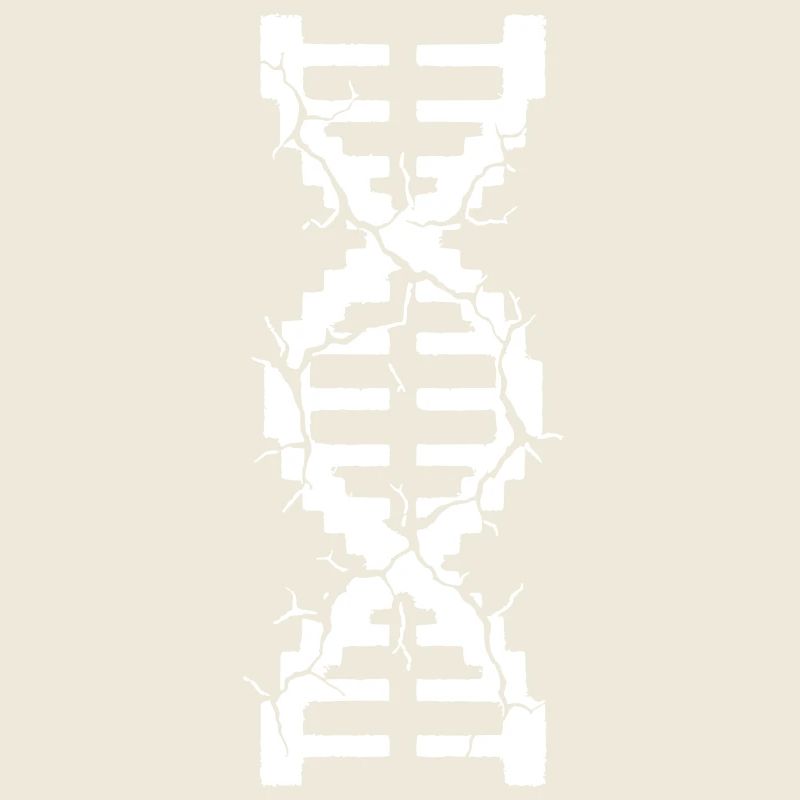 Zerstörte DNA Helix Mutation