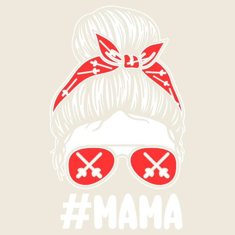 Fechter Mama Mutter Fechten