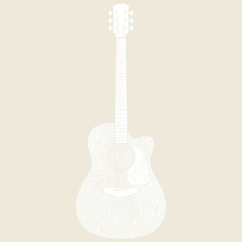 Guitar Music Art Design