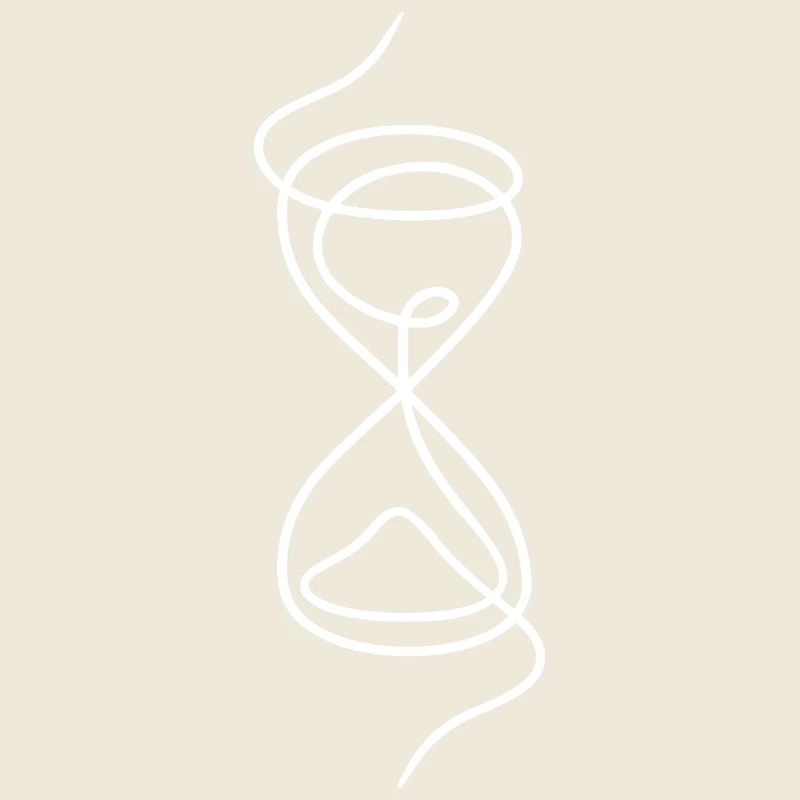 Hourglass Sketch – Time and Transience
