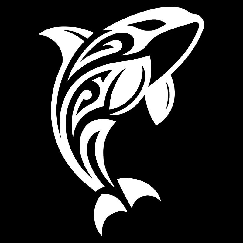 Saut Orca Tribal Style De Tatouage