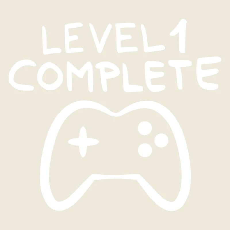 Niveau 1 complet 1 console de jeu anniversaire