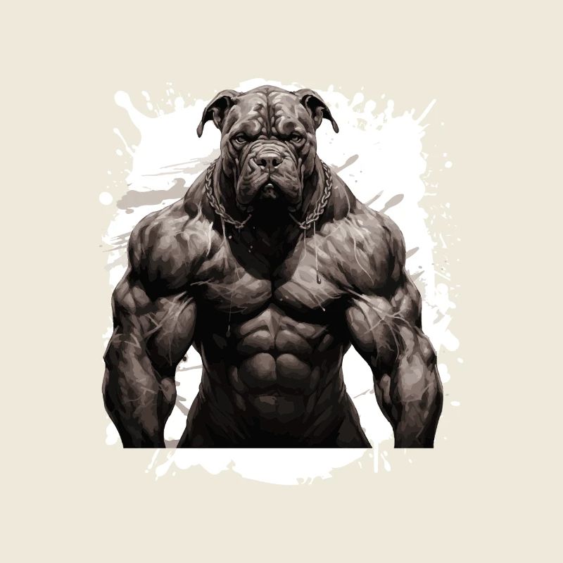 Cane Corso Dog Muscles