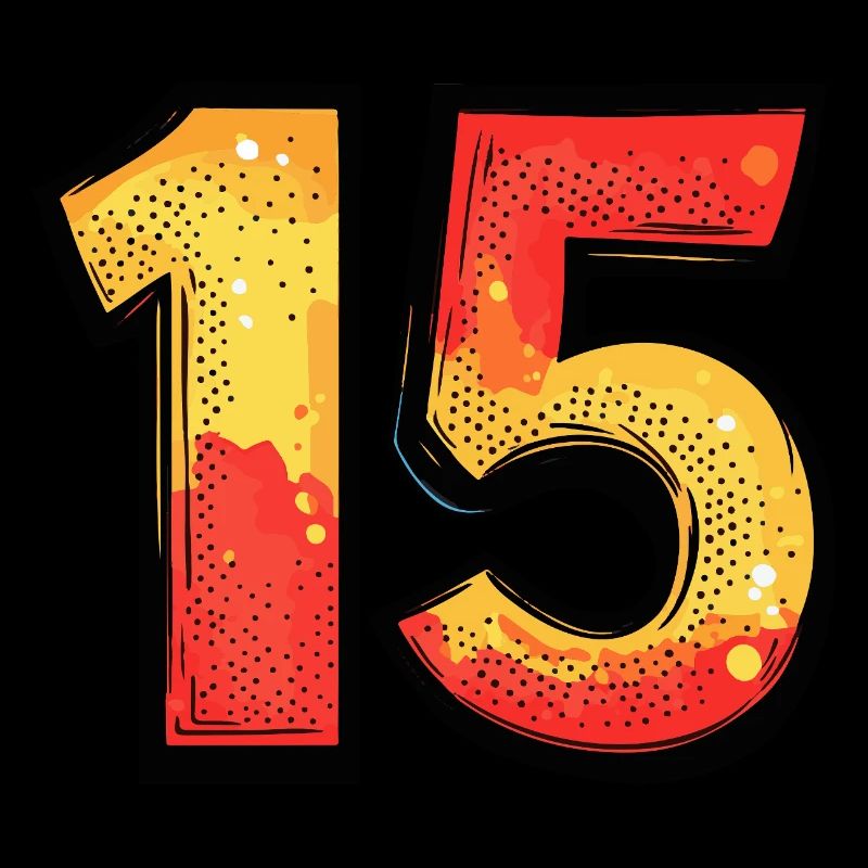 Bande dessinée à 15 chiffres