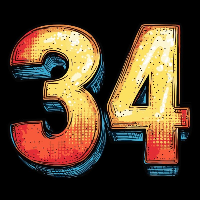 Bande dessinée à 34 numéros